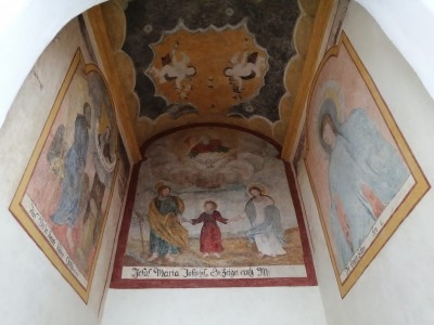 Obnova kaple Zadní Arnoštov